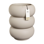 amber roll high 43cm greige